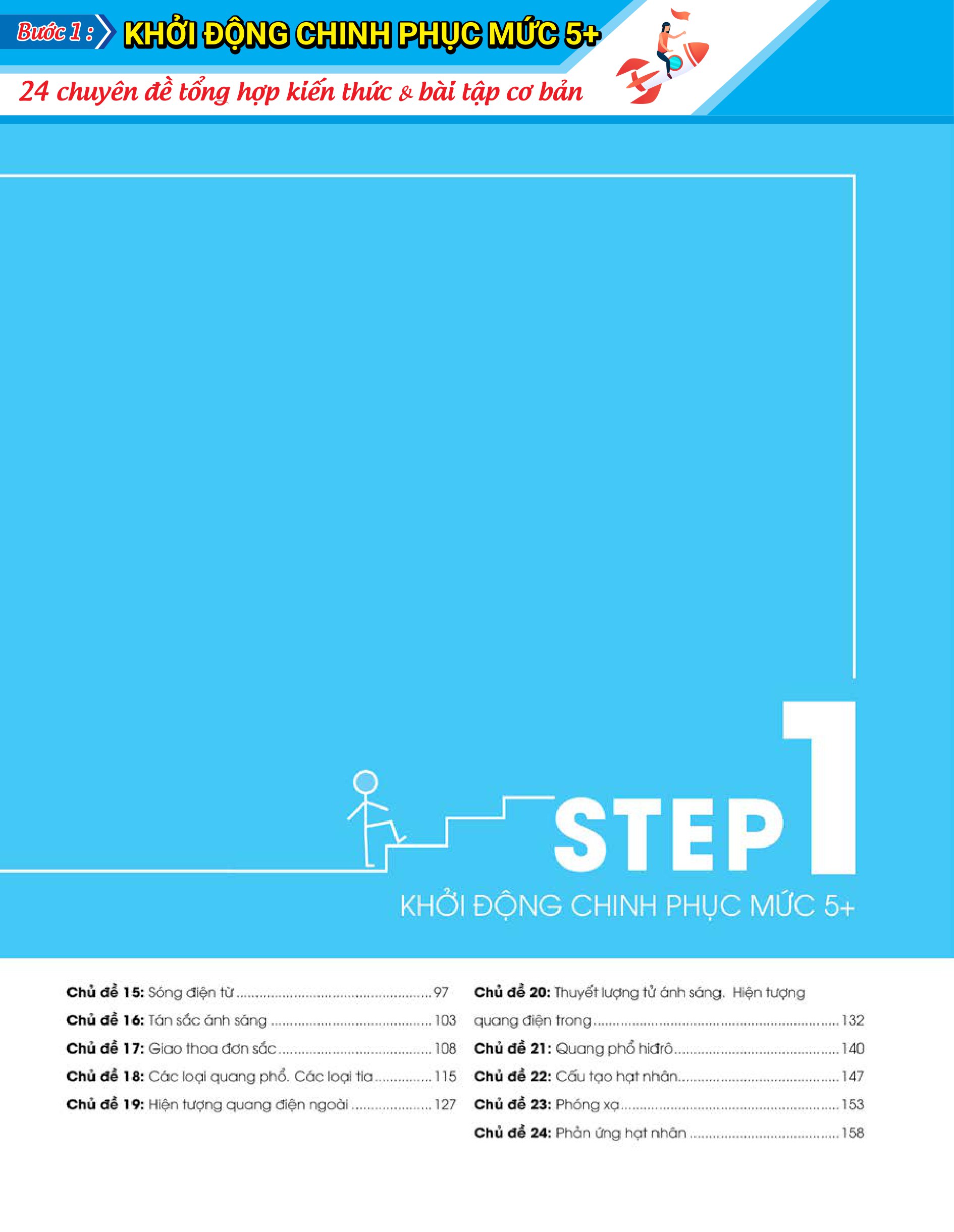 bộ sách 3 step khối a1 - tiết lộ bí quyết 3 bước đạt điểm 8+ toán - lý - anh - Ảnh 5