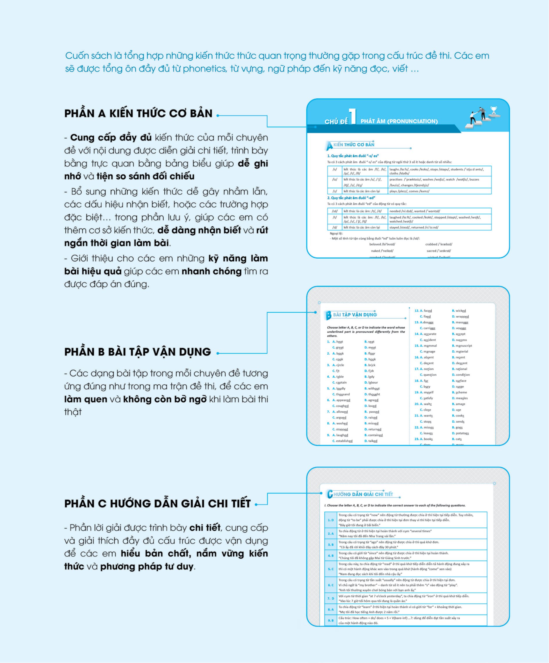 bộ sách 3 step khối a1 - tiết lộ bí quyết 3 bước đạt điểm 8+ toán - lý - anh - Ảnh 9