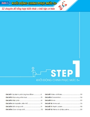 bộ sách 3 step khối d7 - tiết lộ bí quyết 3 bước đạt điểm 8+ toán - hóa - anh - Ảnh 5