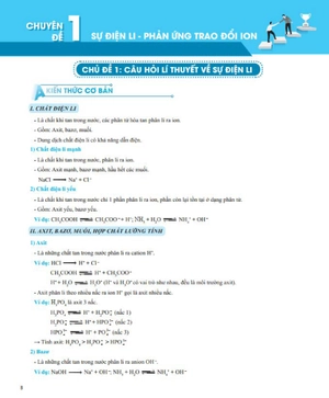 bộ sách 3 step khối d7 - tiết lộ bí quyết 3 bước đạt điểm 8+ toán - hóa - anh - Ảnh 6