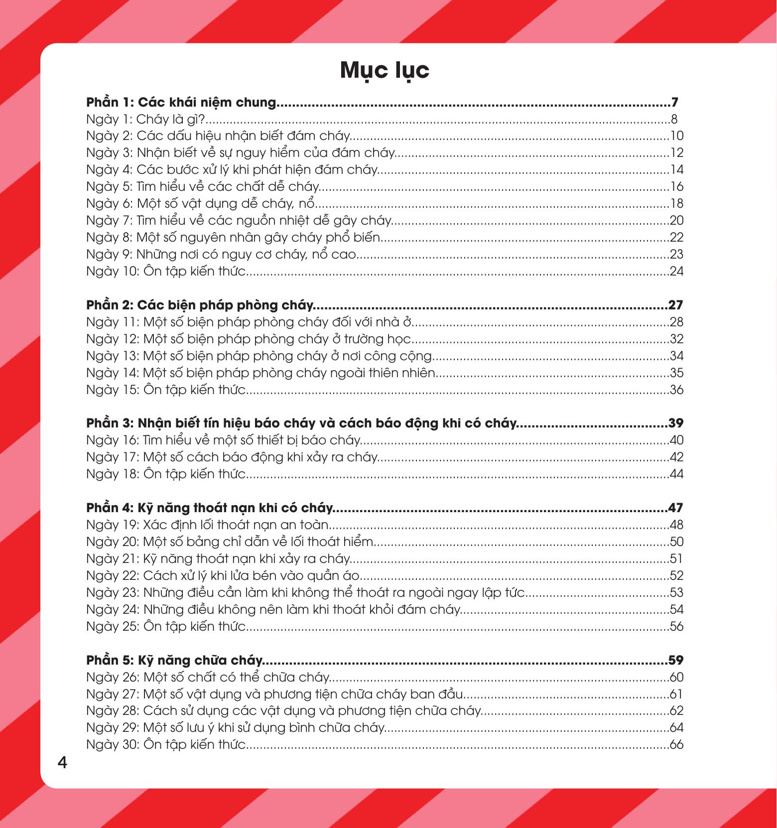 bộ sách 30 ngày cùng em học hiểu về - phòng cháy, chữa cháy + phòng chống đuối nước (bộ 2 cuốn) - Ảnh 5