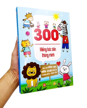 bộ sách 300 miếng bóc dán thông minh (bộ 6 cuốn) - Ảnh 10