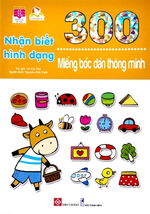 bộ sách 300 miếng bóc dán thông minh (bộ 6 cuốn) - Ảnh 8