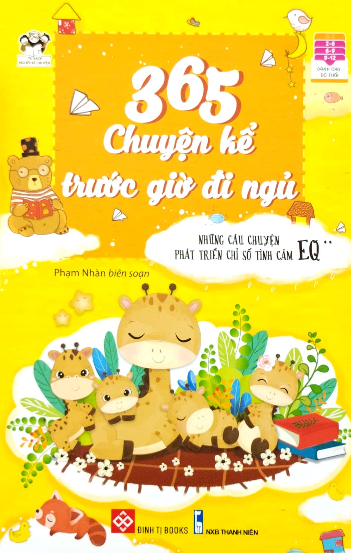 bộ sách 365 chuyện kể trước giờ đi ngủ - những câu chuyện phát triển chỉ số iq-eq (bộ 4 tập) - Ảnh 4