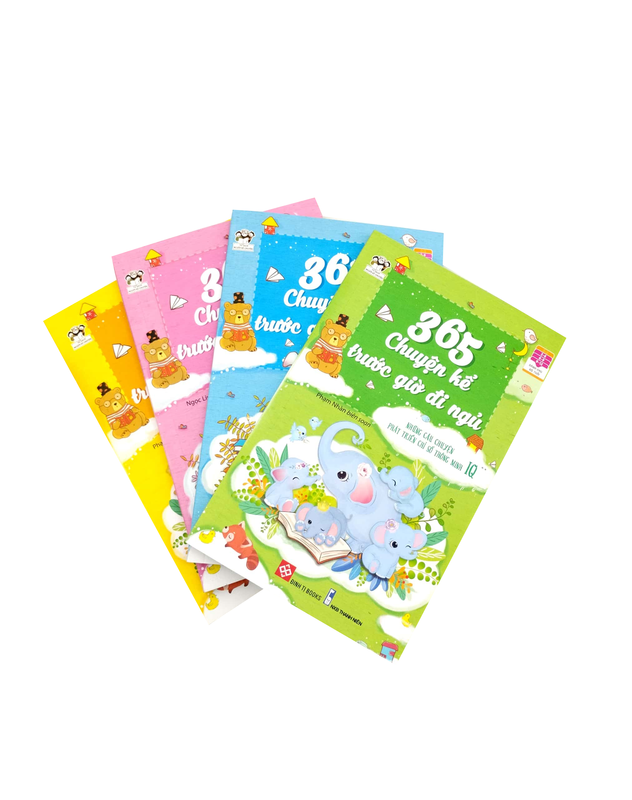 bộ sách 365 chuyện kể trước giờ đi ngủ - những câu chuyện phát triển chỉ số iq-eq (bộ 4 tập) - Ảnh 8