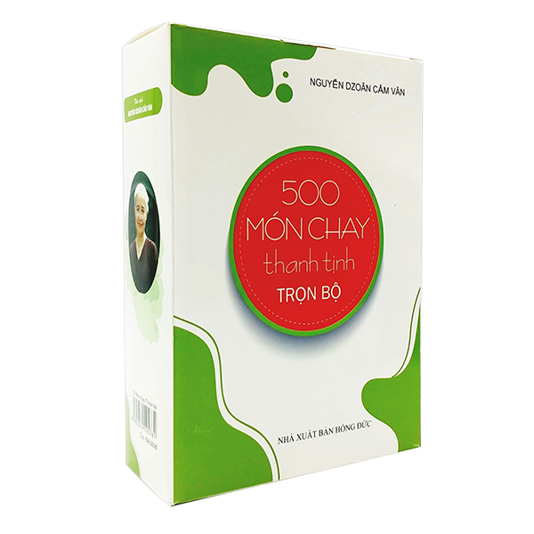 bộ sách 500 món chay thanh tịnh (bộ 16 cuốn) - Ảnh 2