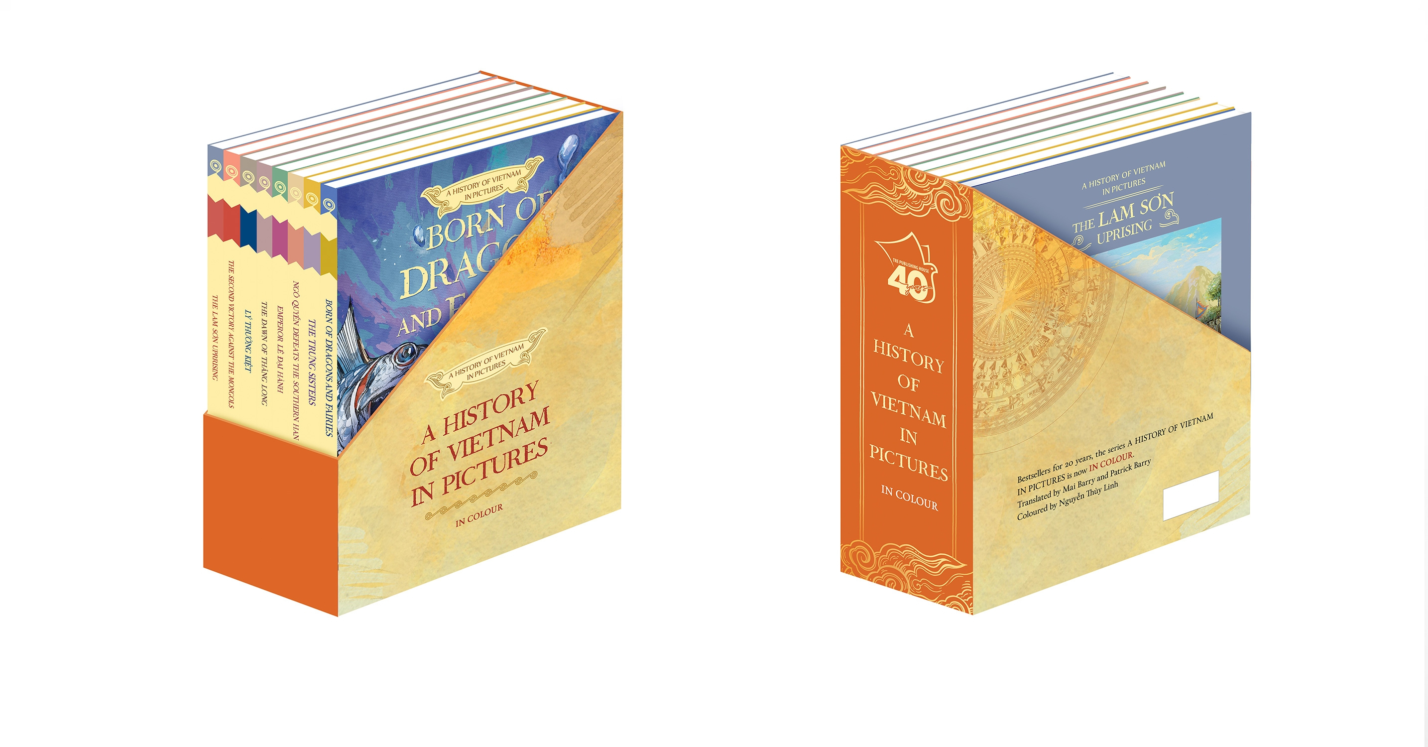 bộ sách a history of vietnam in pictures (in colour) - phiên bản tiếng anh (bộ hộp 8 cuốn) - Ảnh 4