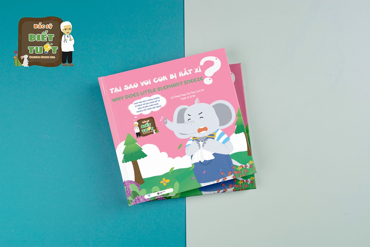 bộ sách bác sĩ biết tuốt - song ngữ việt-anh (bộ 5 cuốn) - Ảnh 6