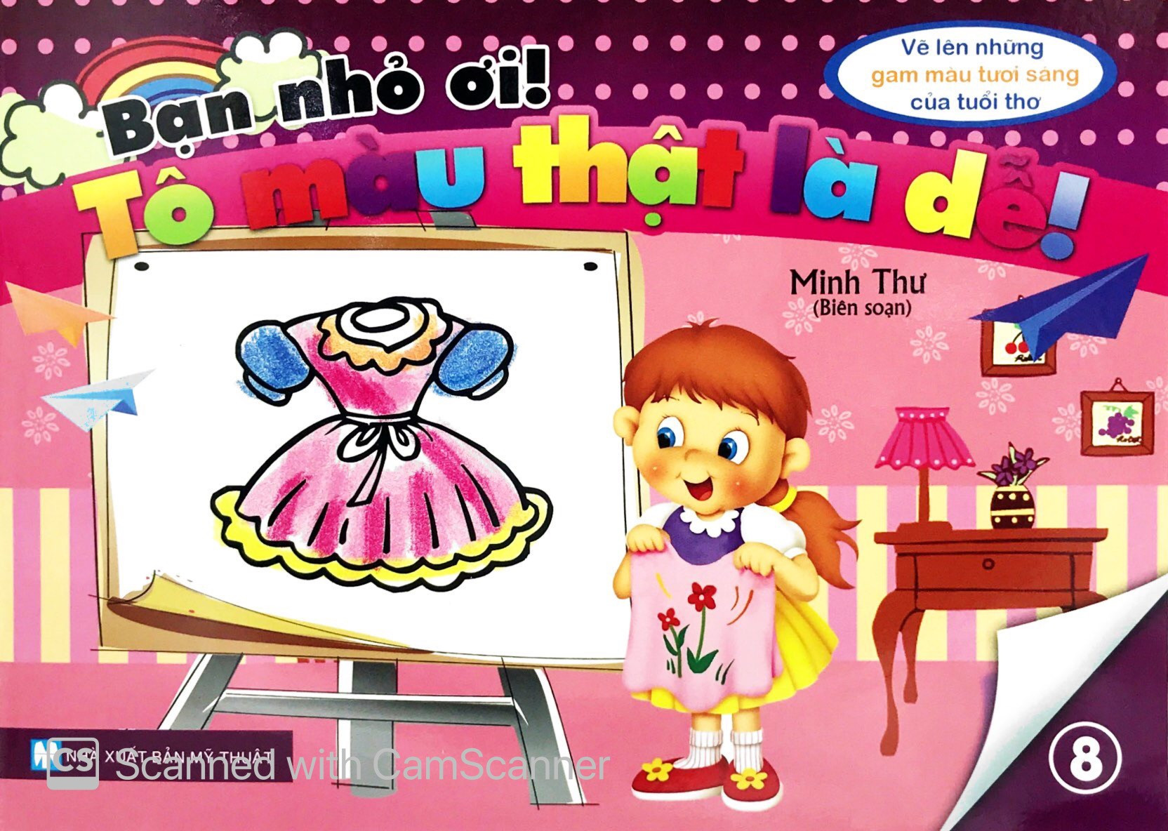 bộ sách bạn nhỏ ơi tô màu thật là dễ: vẽ lên những gam màu tươi sáng của trẻ thơ (bộ 9 cuốn) - Ảnh 23