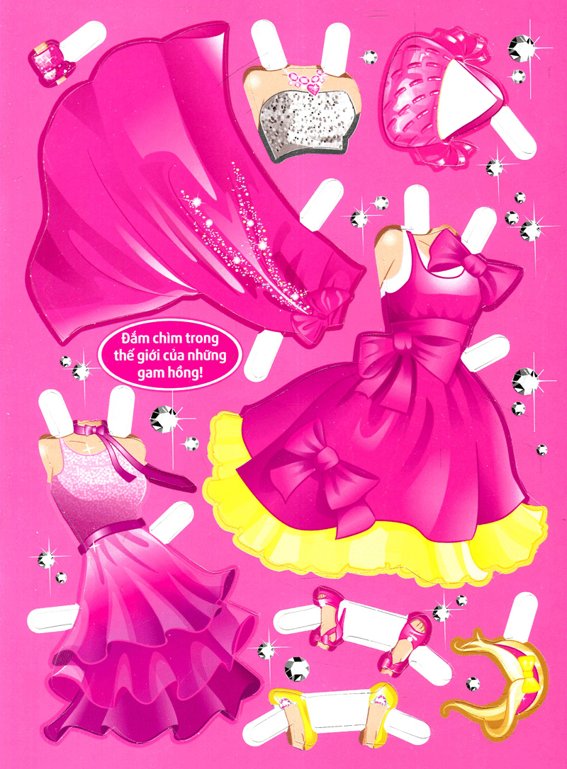 bộ sách barbie thiết kế thời trang (bộ 10 cuốn) - Ảnh 4