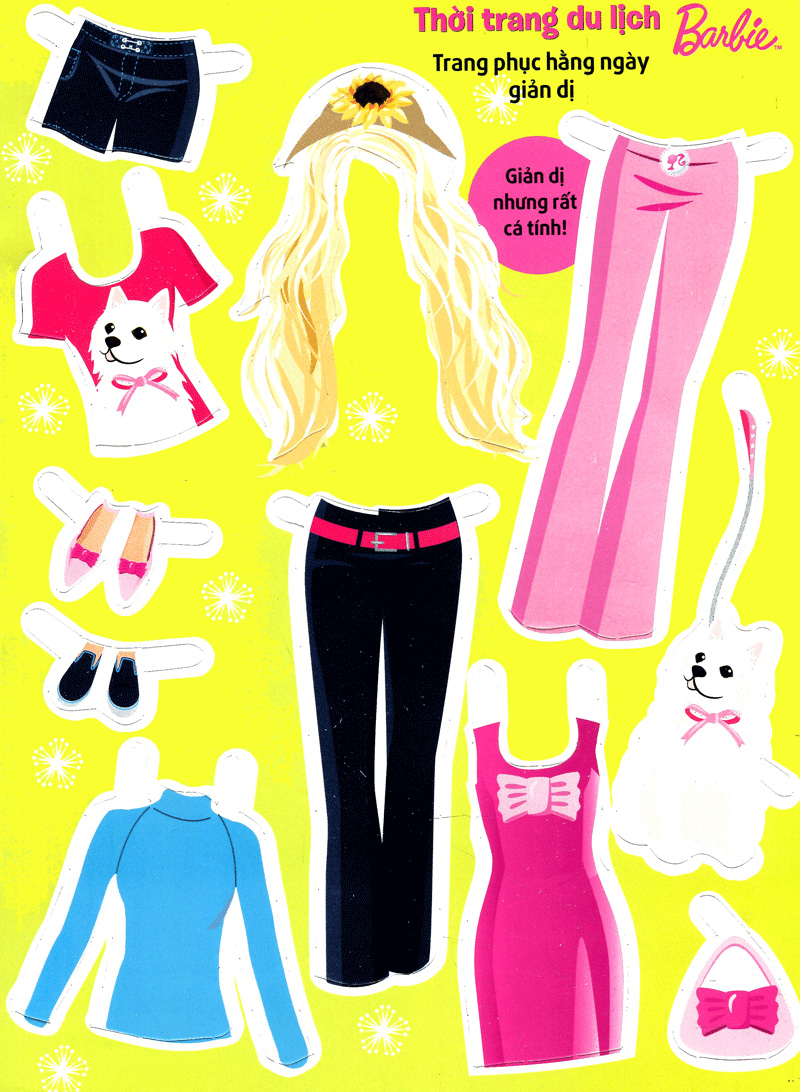 bộ sách barbie thiết kế thời trang (bộ 10 cuốn) - Ảnh 5