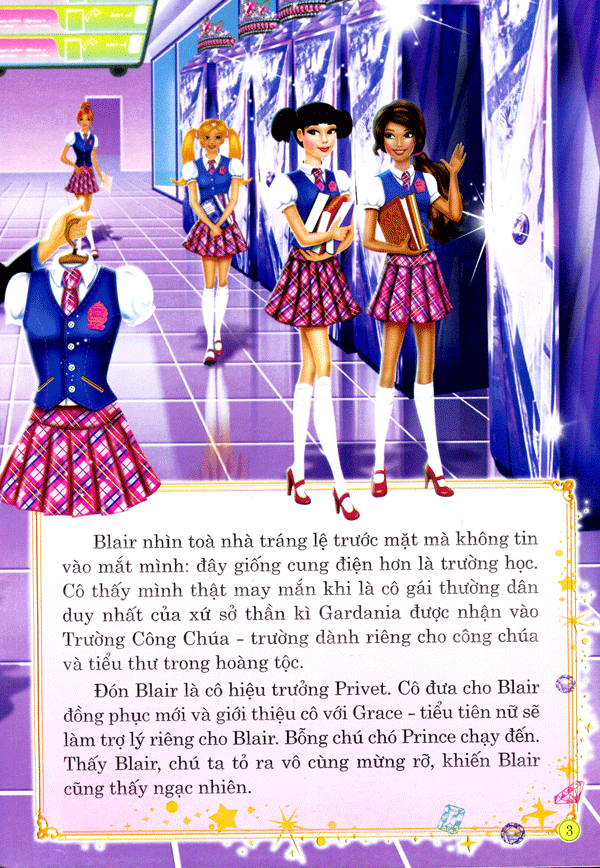 bộ sách barbie truyện tranh khổ lớn (bộ 4 cuốn) - Ảnh 12