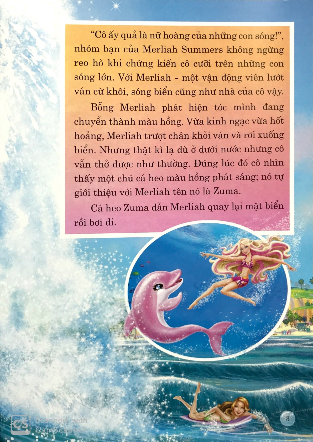 bộ sách barbie truyện tranh khổ lớn (bộ 4 cuốn) - Ảnh 16