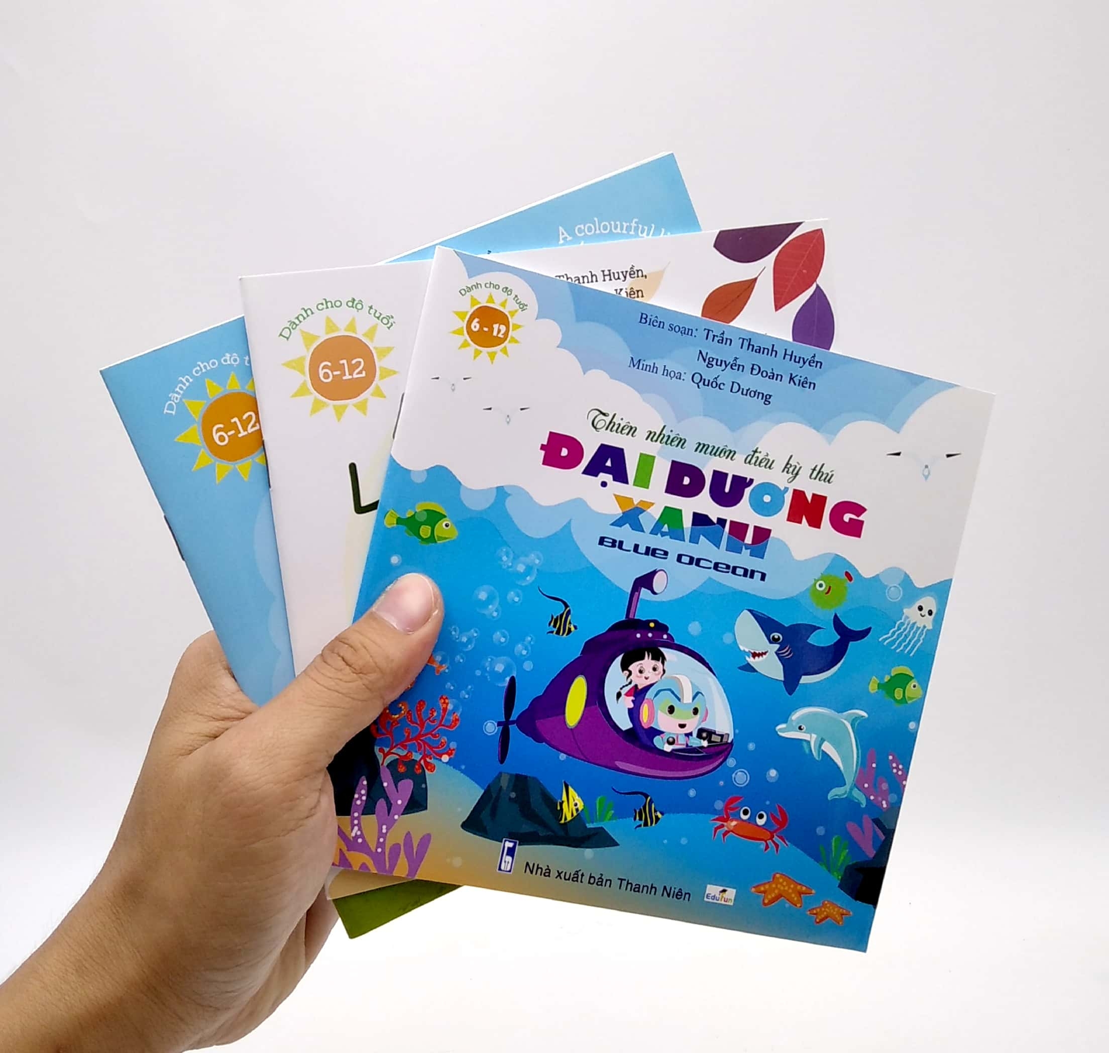 bộ sách bé hạnh phúc + lá không xanh + đại dương xanh (tặng kèm bao lì xì) - Ảnh 9