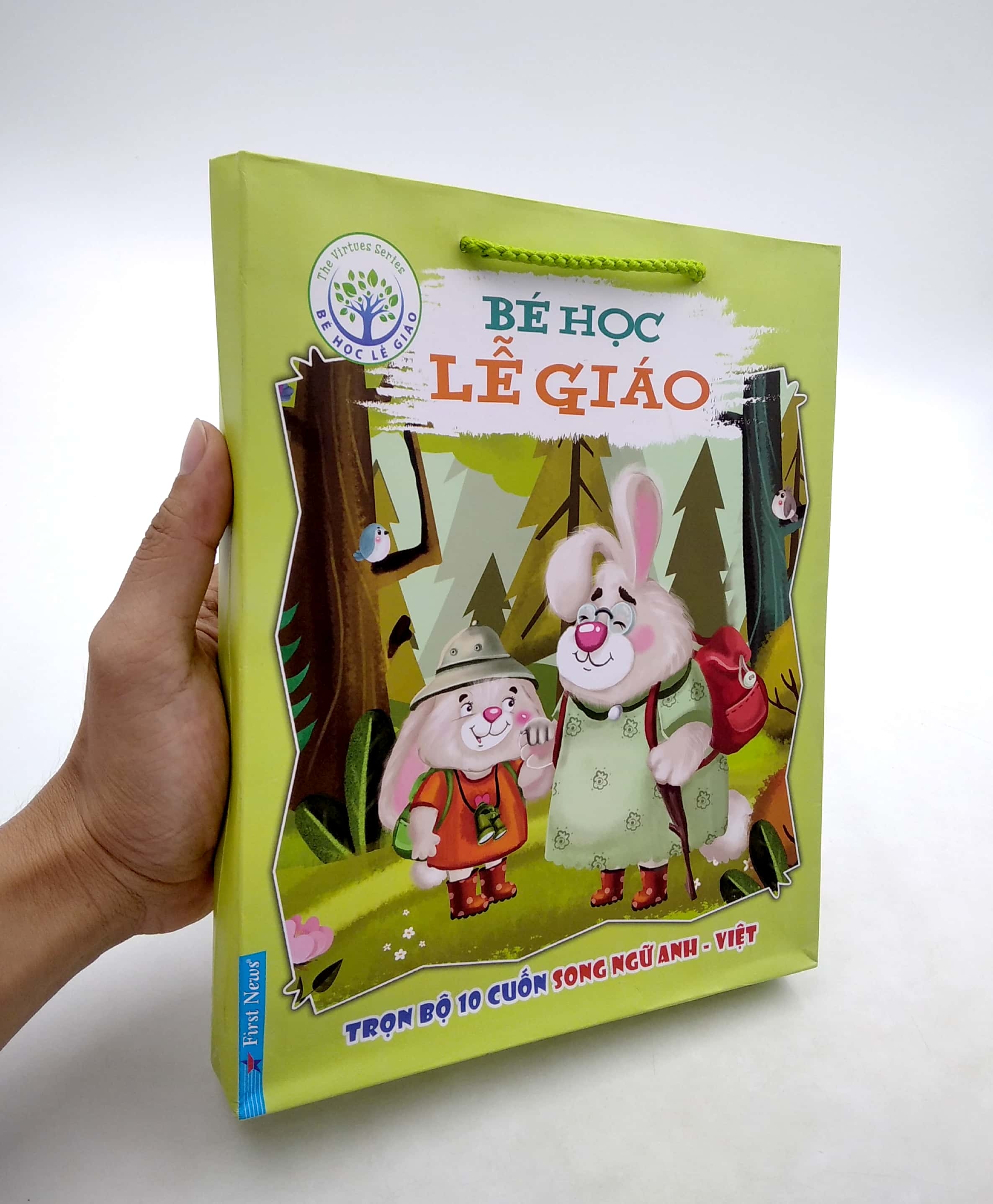 bộ sách bé học lễ giáo - song ngữ anh việt (tái bản) - bộ 10 quyển - Ảnh 14