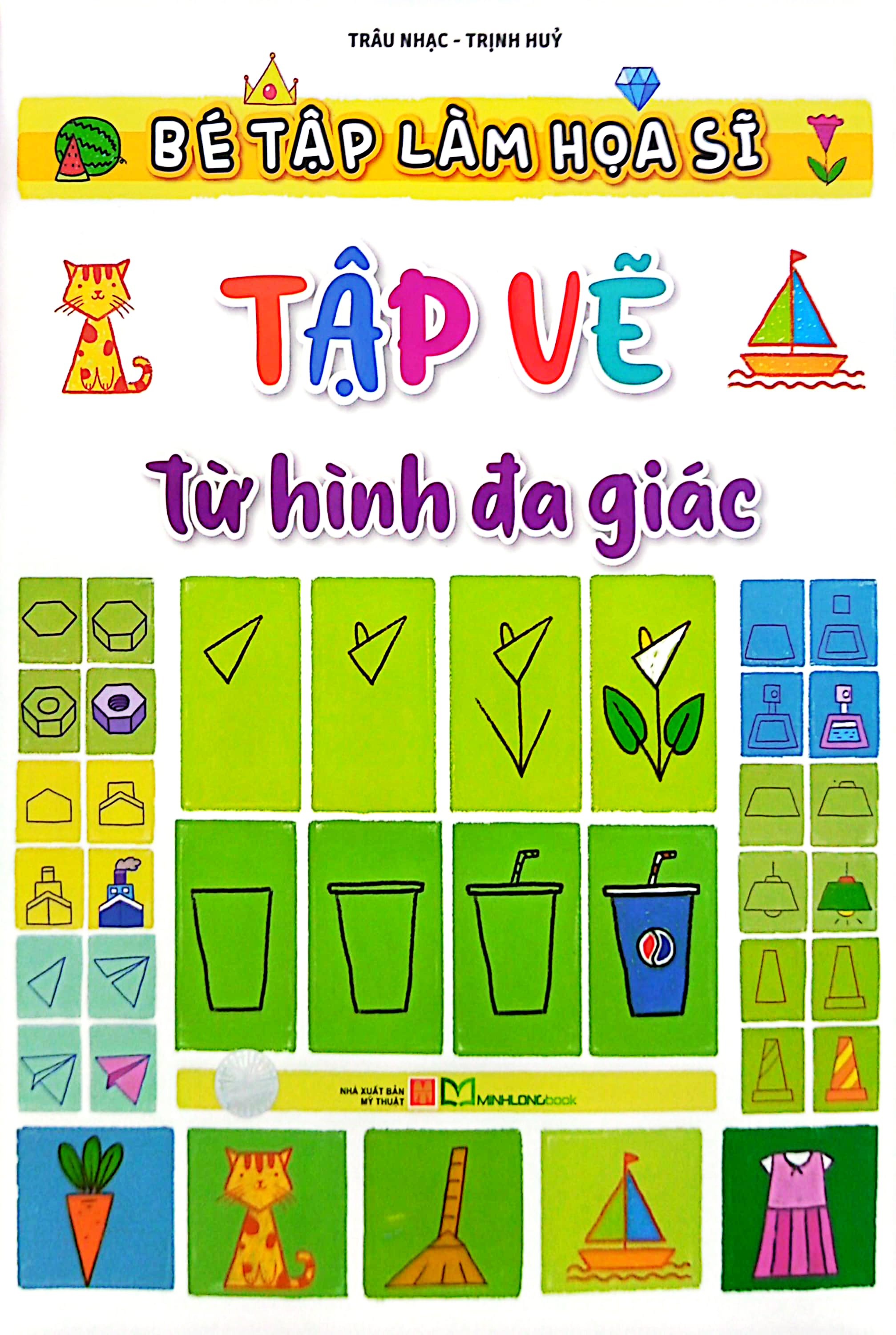 bộ sách bé tập làm họa sĩ (bộ 6 cuốn) - Ảnh 6