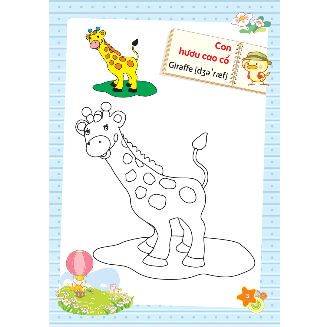 bộ sách bé tập tô màu (bộ 8 cuốn) (tái bản 2023) - Ảnh 11