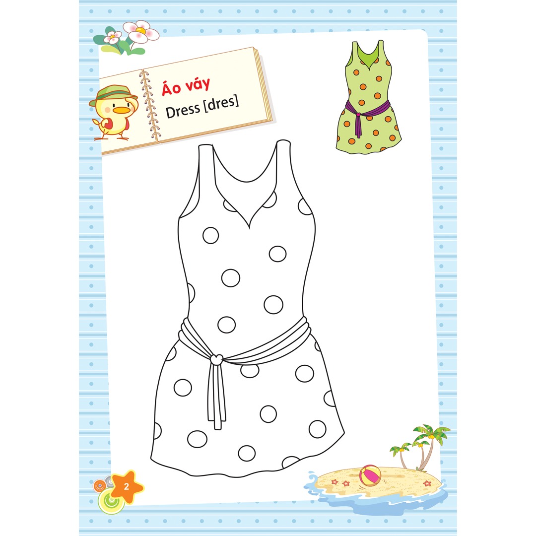 bộ sách bé tập tô màu (bộ 8 cuốn) (tái bản 2023) - Ảnh 12