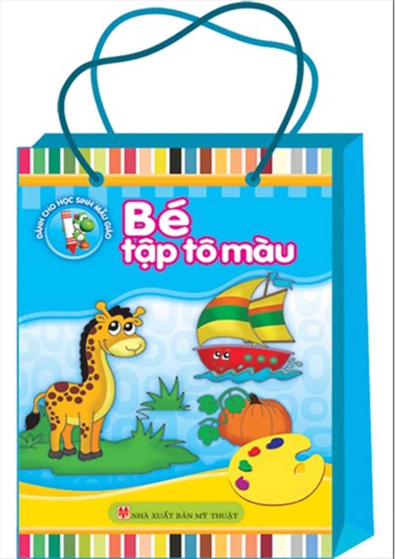 bộ sách bé tập tô màu (bộ 8 cuốn) (tái bản 2023) - Ảnh 13