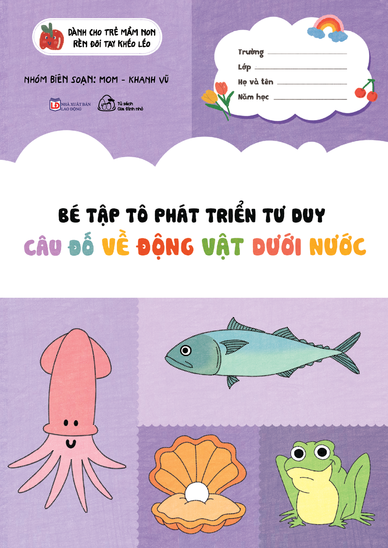 bộ sách bé tập tô phát triển tư duy - câu đố tư duy (bộ 8 cuốn) - Ảnh 9