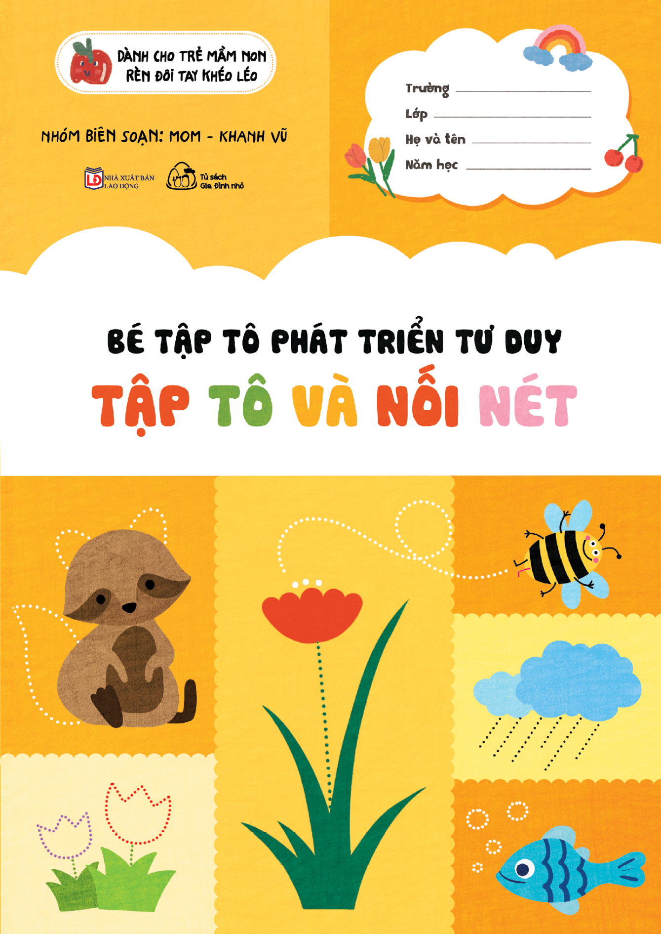 bộ sách bé tập tô phát triển tư duy - tập tô-tập viết (bộ 8 cuốn) - Ảnh 4