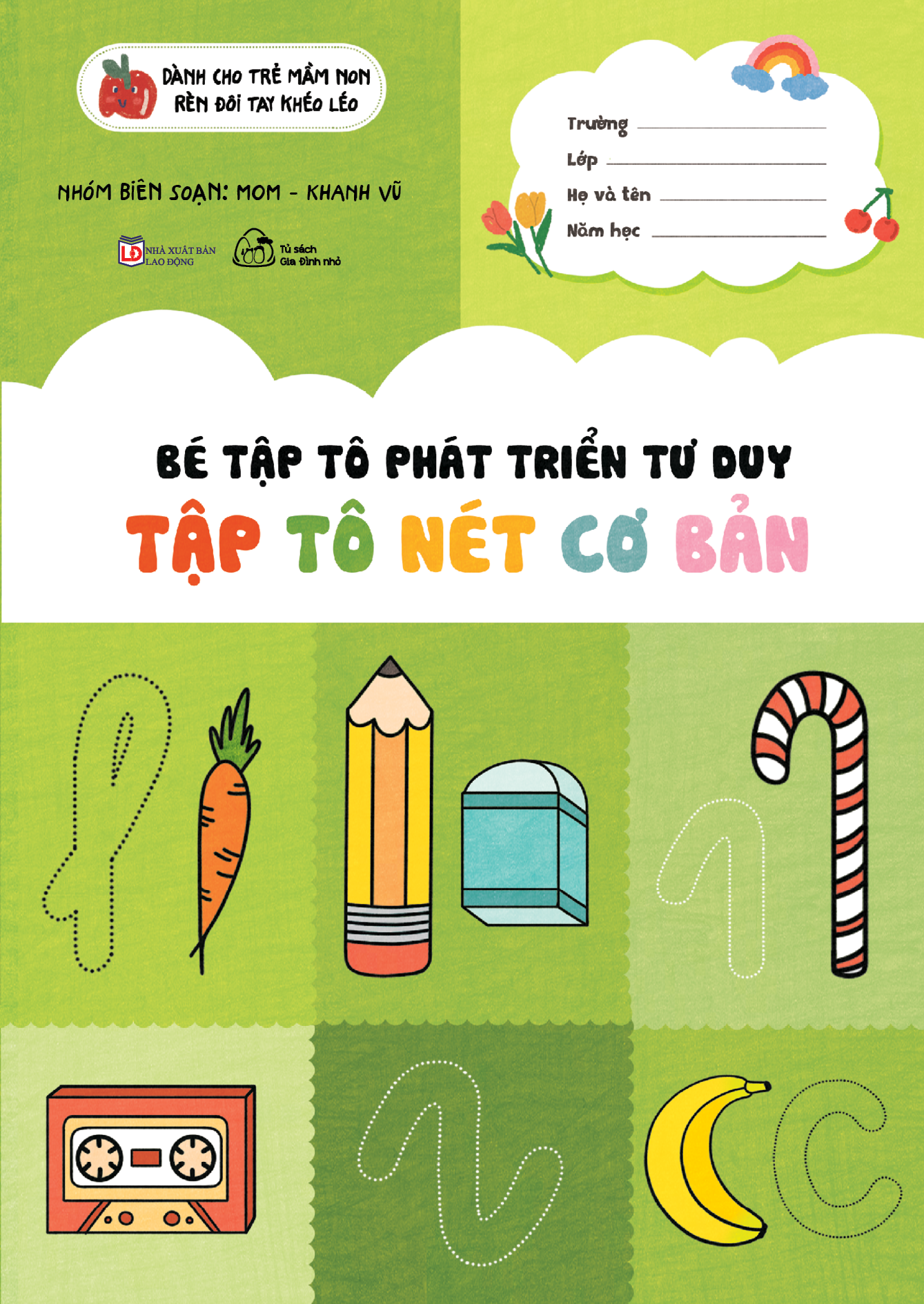 bộ sách bé tập tô phát triển tư duy - tập tô-tập viết (bộ 8 cuốn) - Ảnh 7