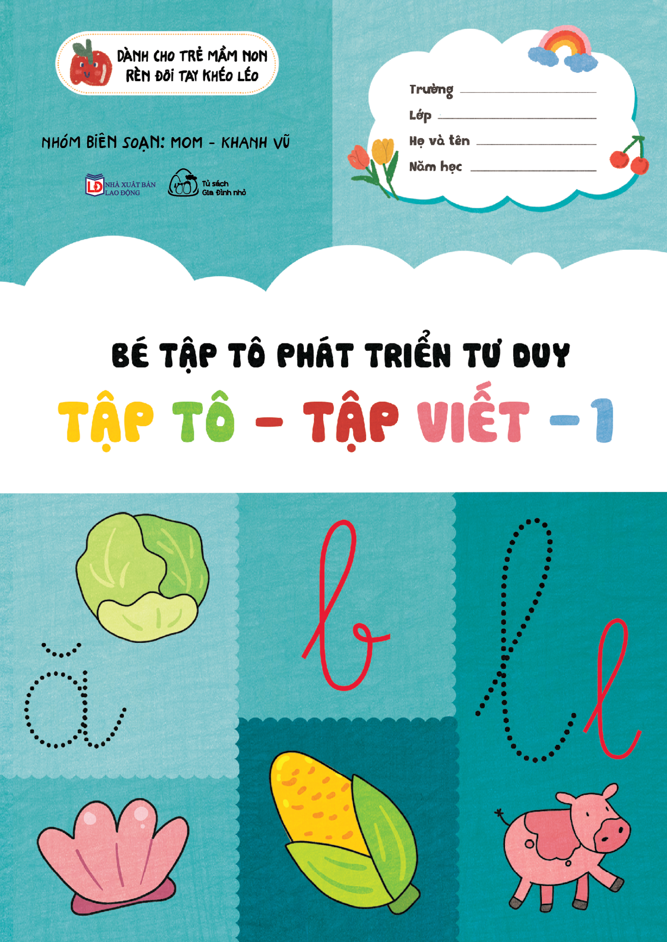 bộ sách bé tập tô phát triển tư duy - tập tô-tập viết (bộ 8 cuốn) - Ảnh 9