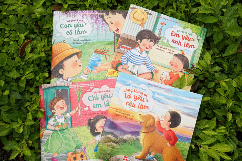bộ sách bé yêu cả nhà (bộ 4 cuốn) - Ảnh 2