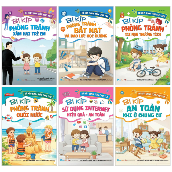 Bộ Sách Bí Kíp Sinh Tồn Cho Trẻ (Bộ 6 Cuốn)