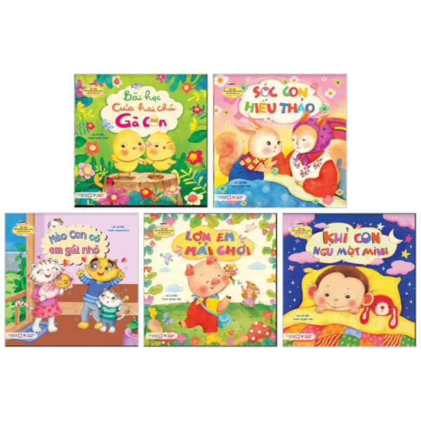 bộ sách bồi dưỡng nhân cách và tâm hồn trẻ (bộ 5 cuốn)