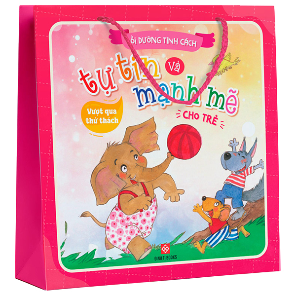 Bộ Sách Bồi Dưỡng Tính Cách Tự Tin Và Mạnh Mẽ Cho Trẻ - Vượt Qua Thử Thách (Túi 4 Cuốn)