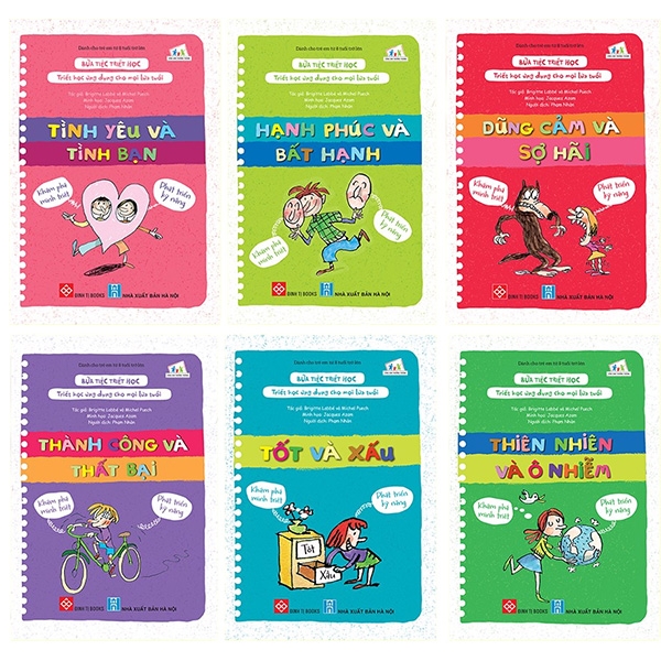 bộ sách bữa tiệc triết học (bộ 6 cuốn)