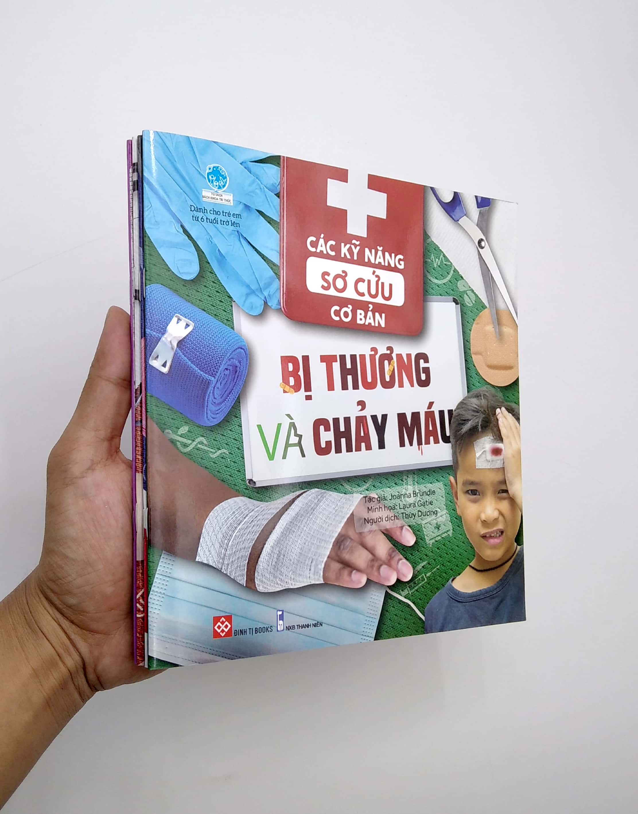 bộ sách các kỹ năng sơ cứu cơ bản (bộ 4 cuốn) - Ảnh 3