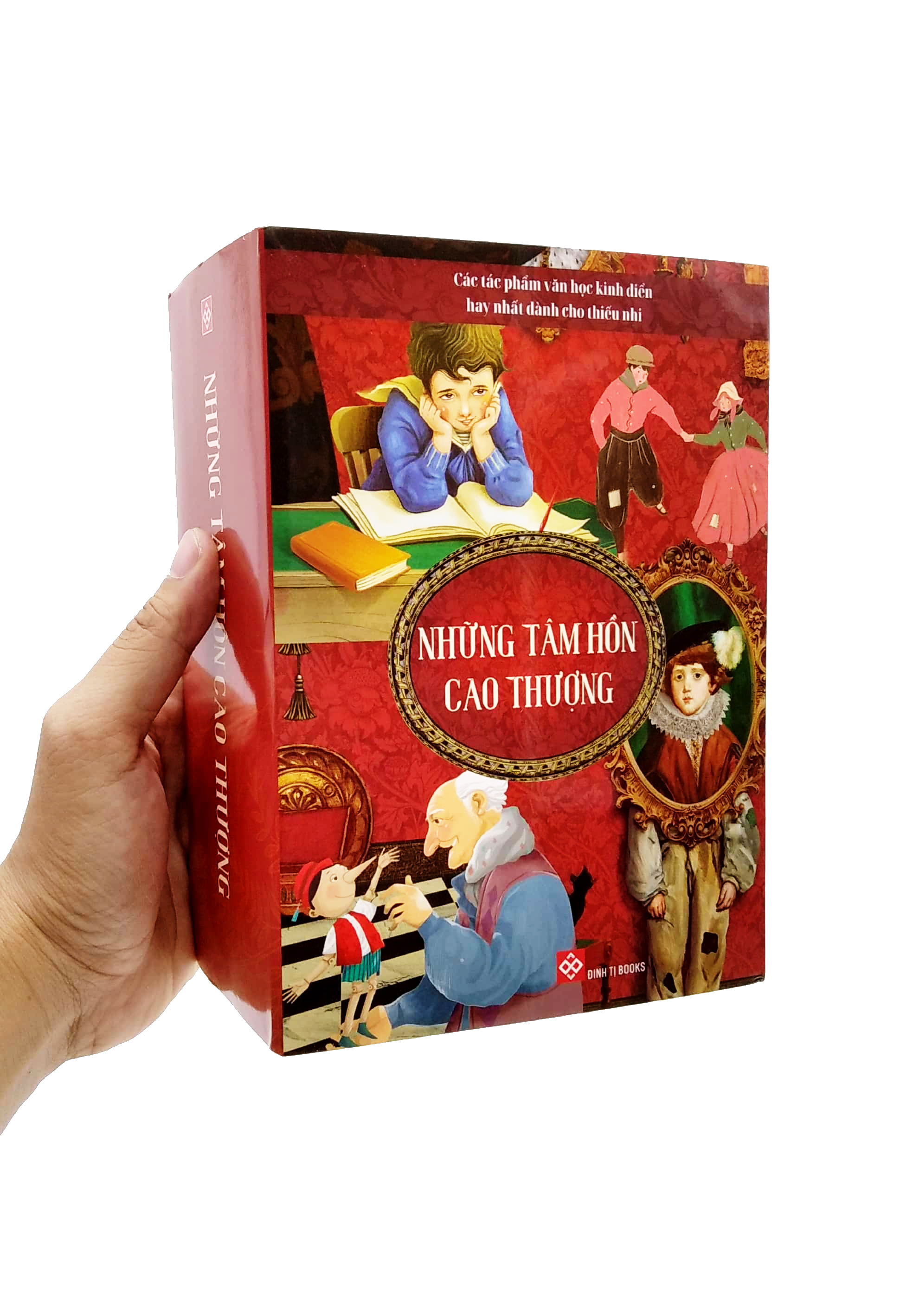 bộ sách các tác phẩm văn học kinh điển hay nhất dành cho thiếu nhi - những tâm hồn cao thượng (bộ 5 cuốn) - Ảnh 3