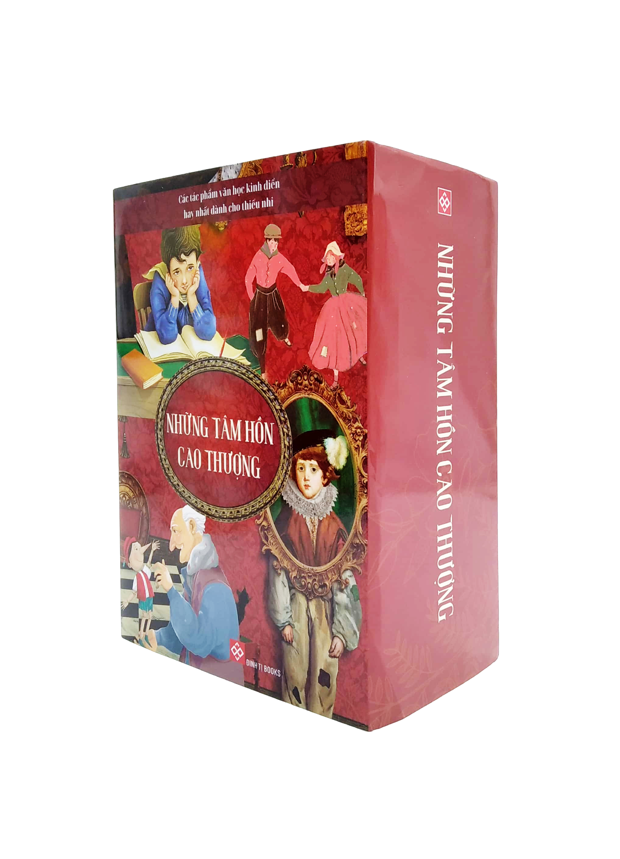 bộ sách các tác phẩm văn học kinh điển hay nhất dành cho thiếu nhi - những tâm hồn cao thượng (bộ 5 cuốn) - Ảnh 4