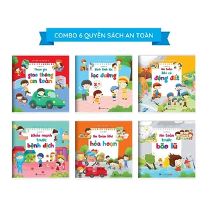 bộ sách cẩm nang an toàn dành cho bé từ 3 - 12 tuổi (bộ 6 cuốn) - Ảnh 8