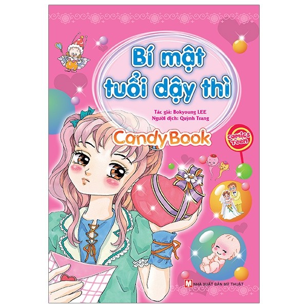 bộ sách candybook: bí mật tuổi dậy thì + quản lý thời gian hiệu qủa + ngày 14 yêu thương ( bộ 3 cuốn) - Ảnh 2