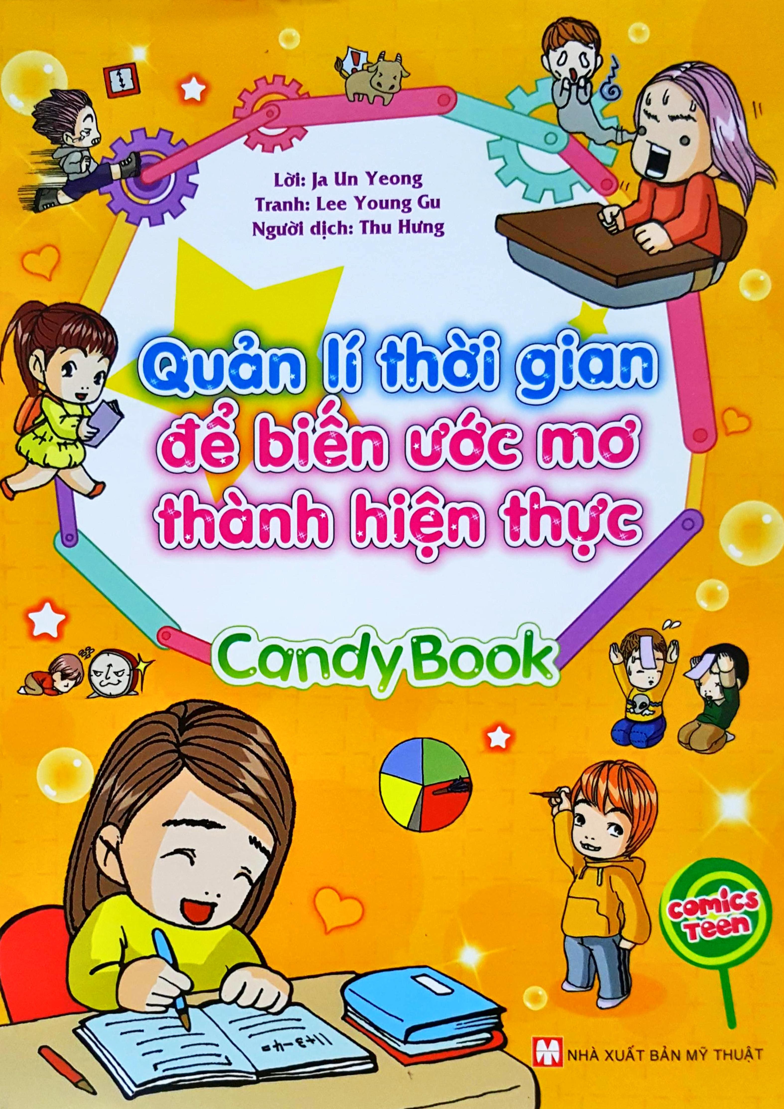bộ sách candybook: bí mật tuổi dậy thì + quản lý thời gian hiệu qủa + ngày 14 yêu thương ( bộ 3 cuốn) - Ảnh 3