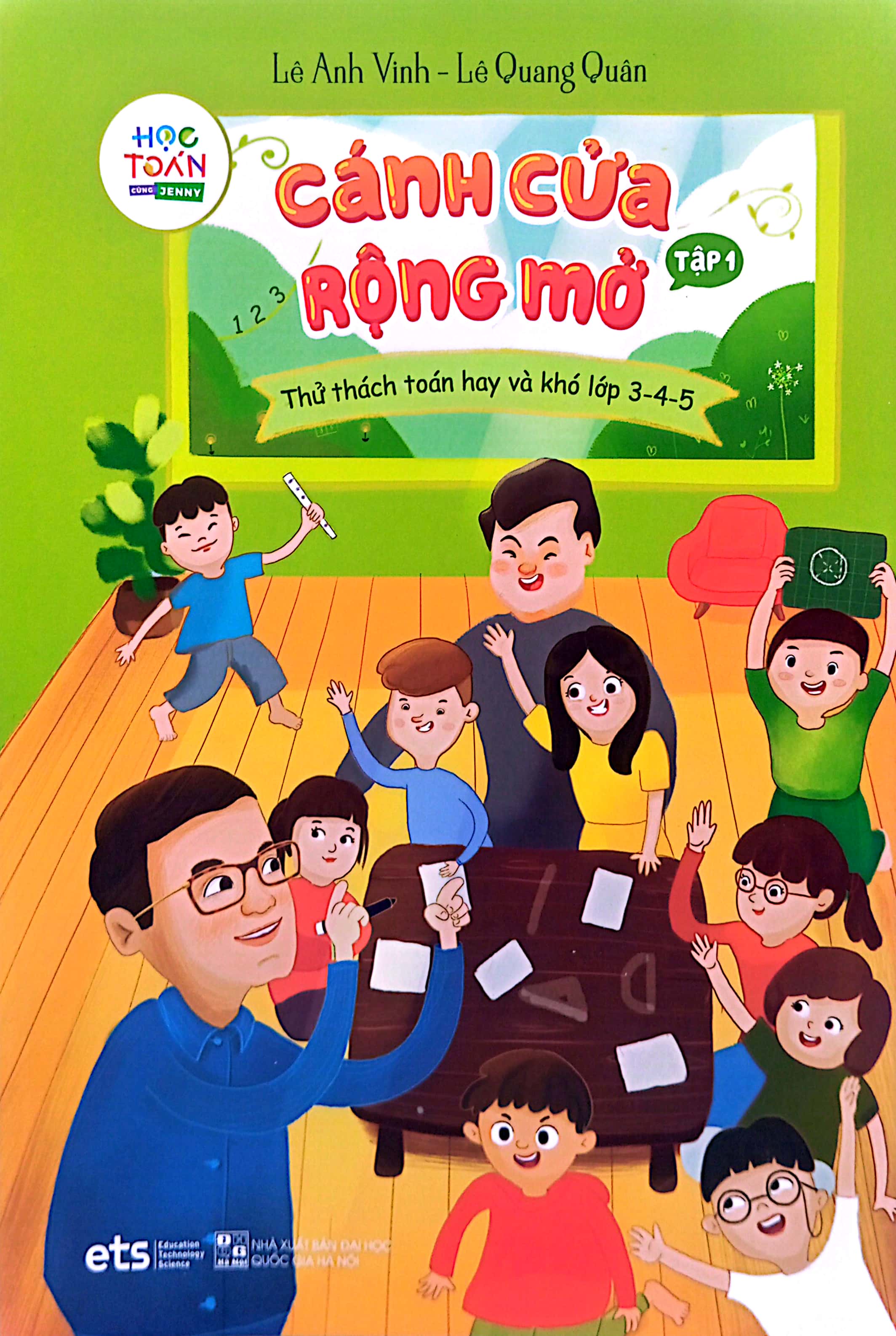 bộ sách cánh cửa rộng mở - thử thách toán hay và khó lớp 3-4-5 (bộ 2 cuốn) - Ảnh 2