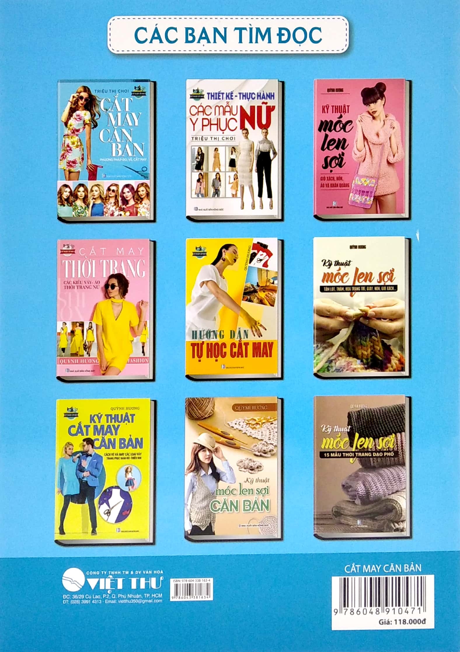 bộ sách cắt may căn bản + kỹ thuật cắt may căn bản + cắt may thời trang + thiết kế thực hành các mẫu y phục nữ (bộ 4 cuốn) - Ảnh 3