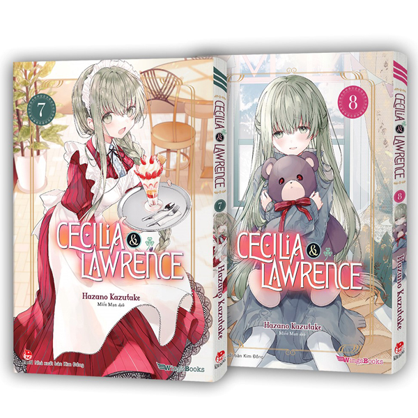 bộ sách cecilia & lawrence - tập 7 + tập 8 (bộ 2 tập)