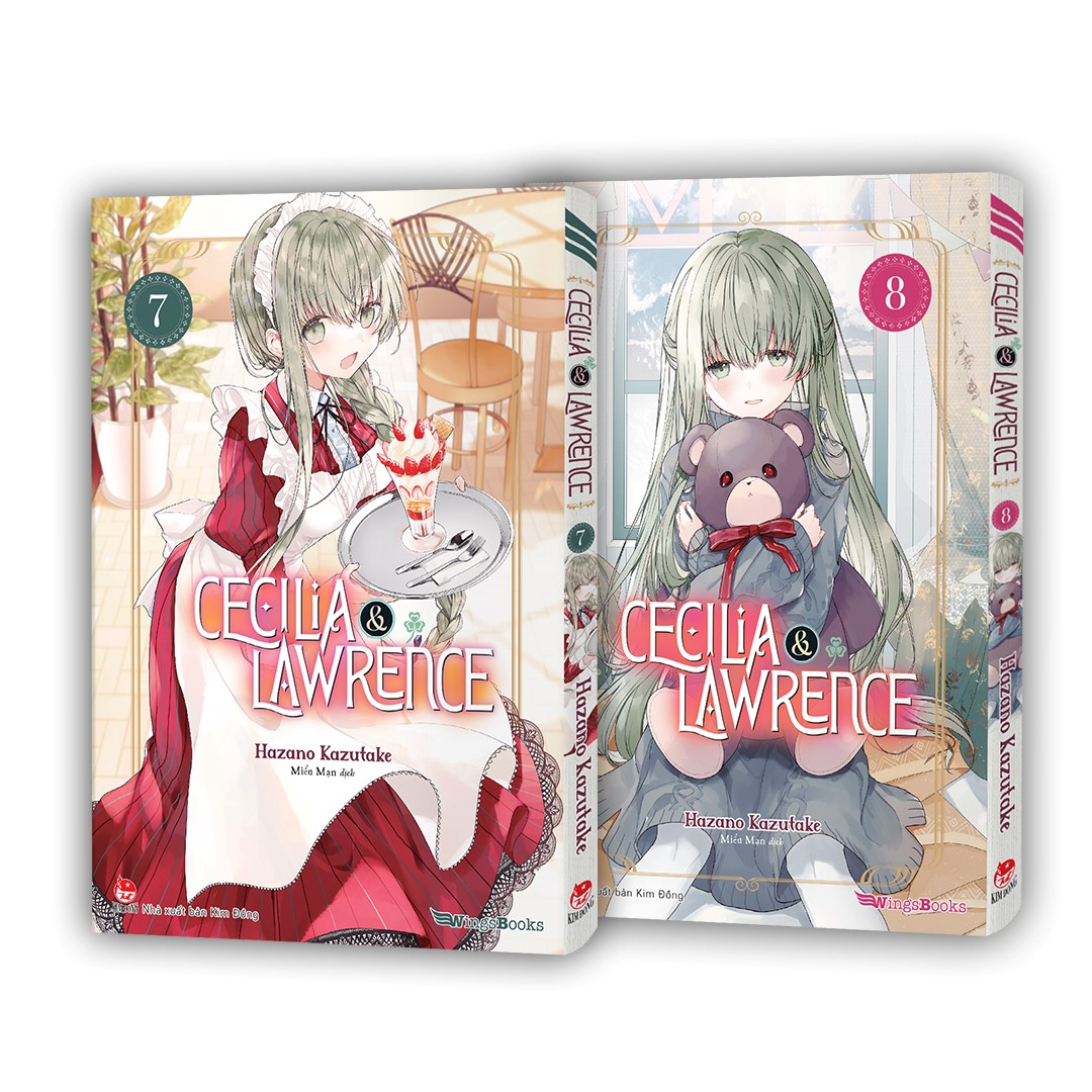 bộ sách cecilia & lawrence - tập 7 + tập 8 (bộ 2 tập) - Ảnh 2