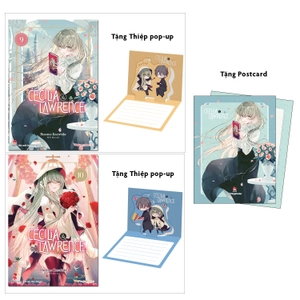 bộ sách cecilia & lawrence - tập 9 + tập 10 (bộ 2 tập) - tặng kèm 2 thiệp pop-up + 1 postcard - Ảnh 2