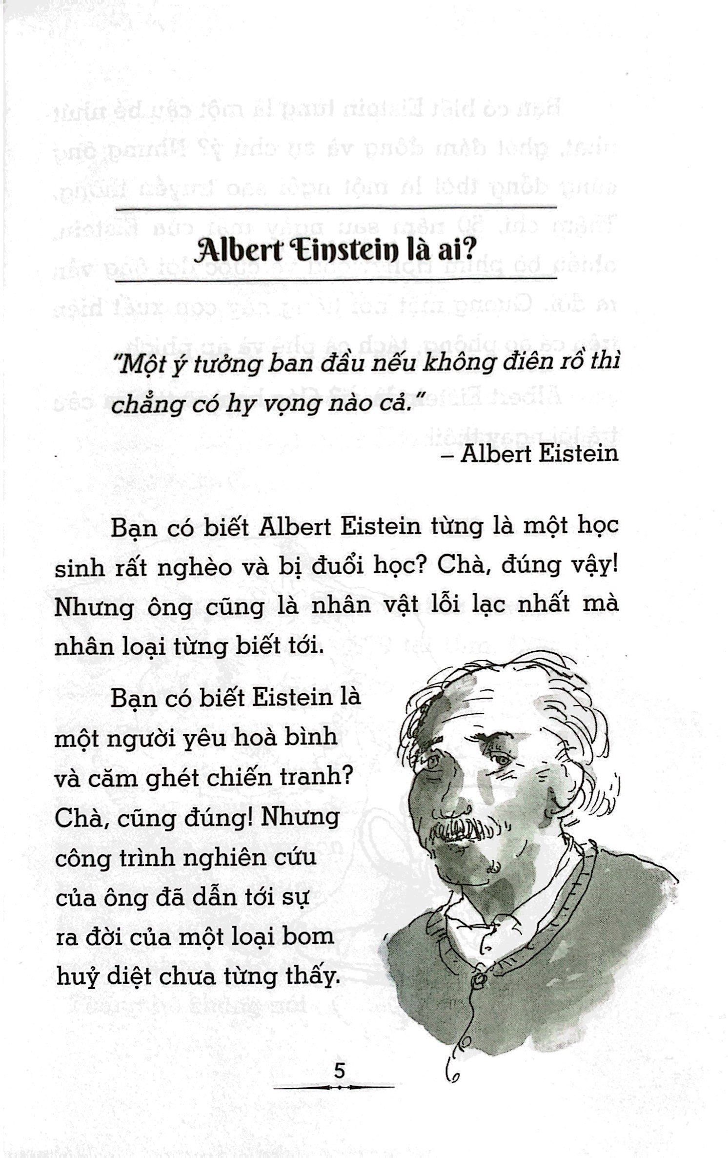 bộ sách chân dung - albert einstein là ai (tái bản 2022) - Ảnh 4
