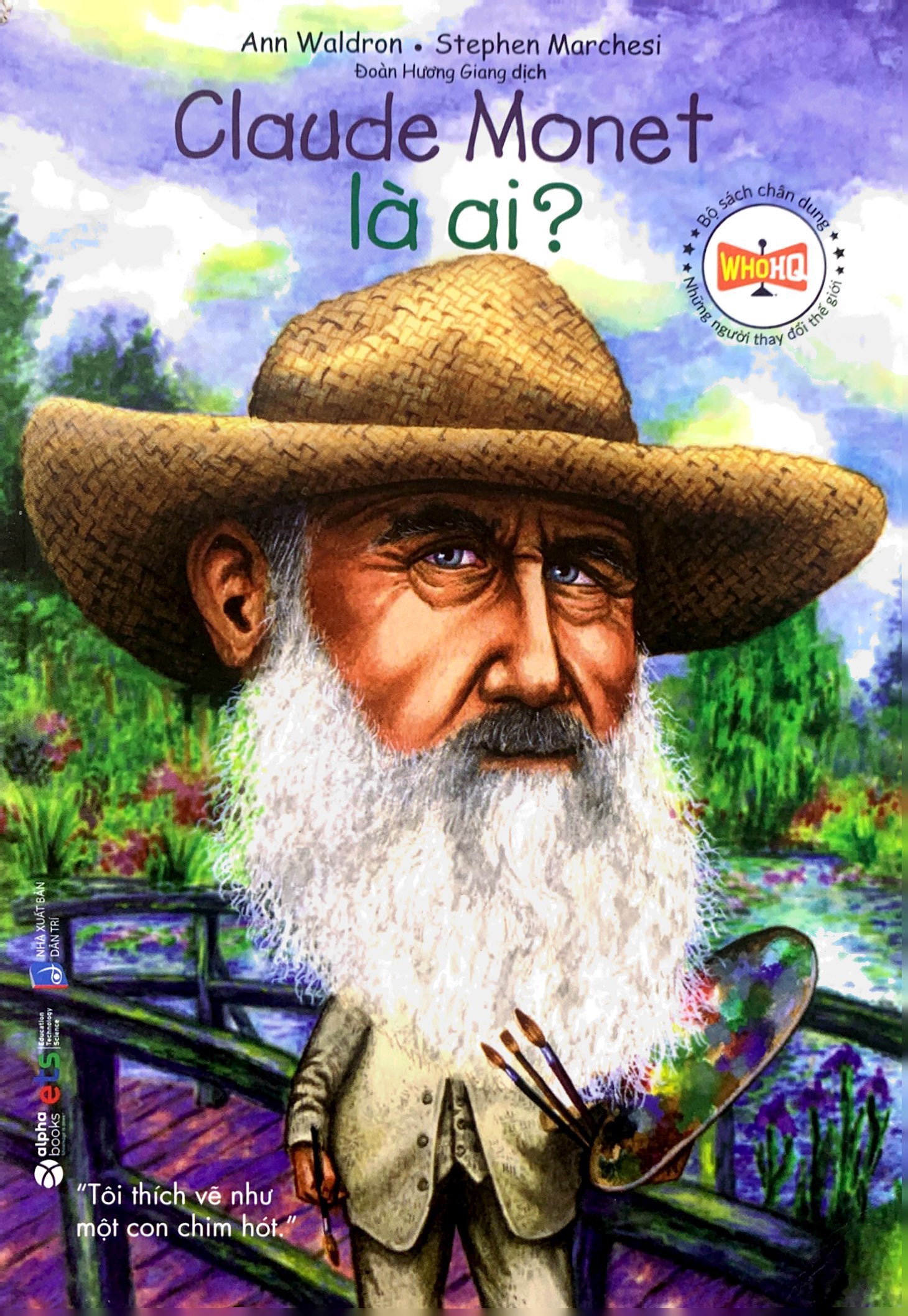 bộ sách chân dung - claude monet là ai (tái bản 2022) - Ảnh 2