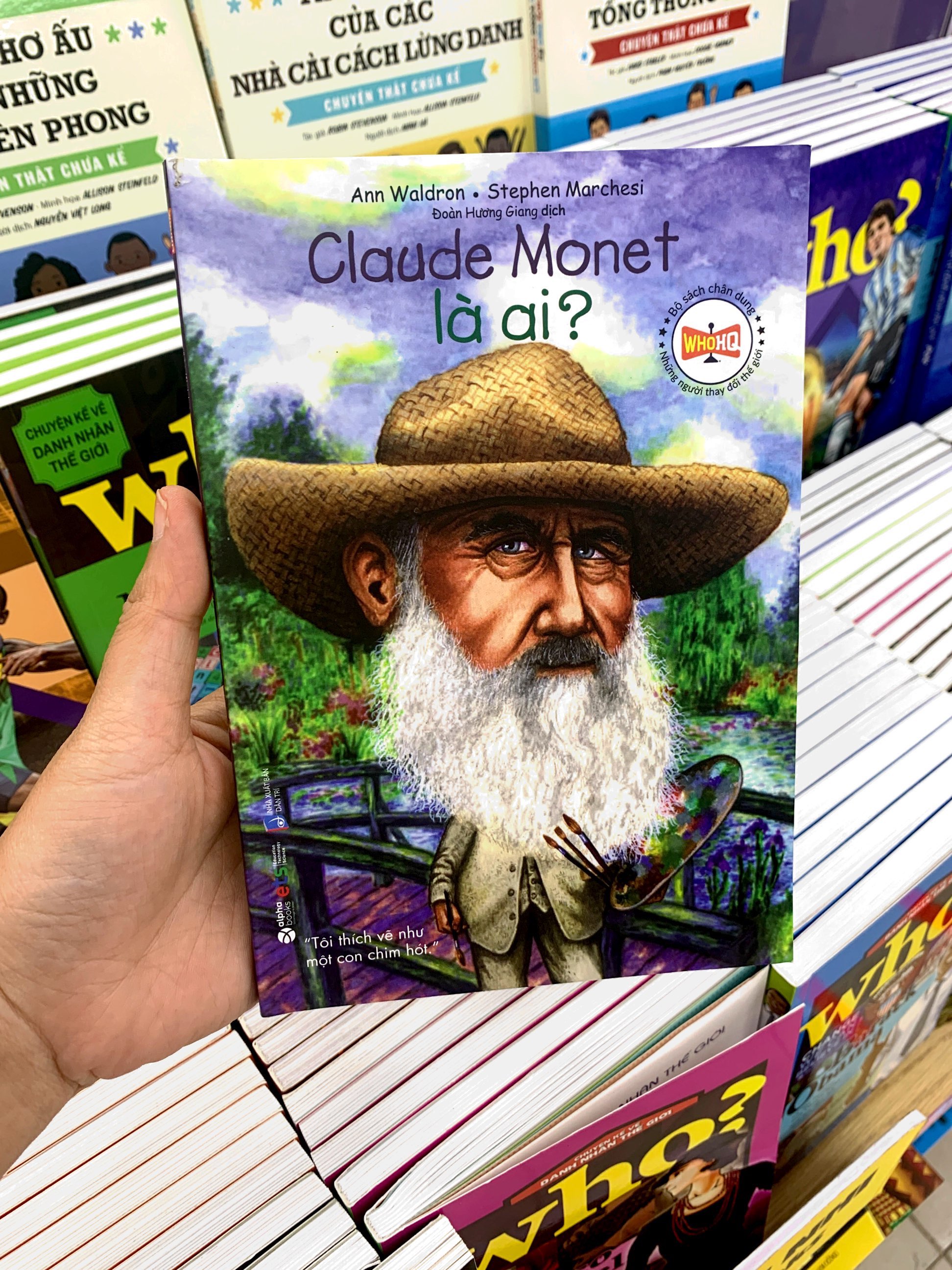 bộ sách chân dung - claude monet là ai (tái bản 2022) - Ảnh 9