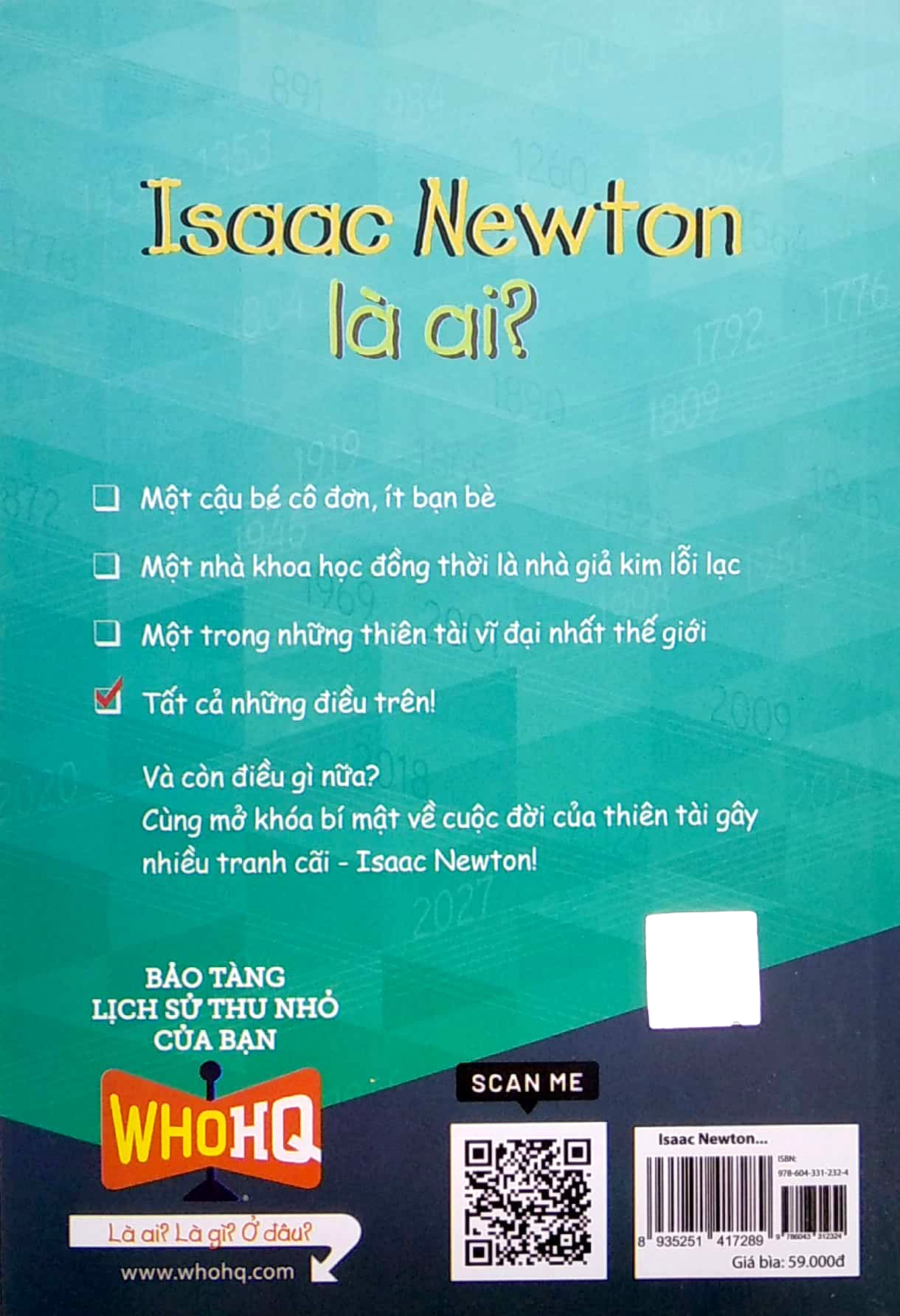 bộ sách chân dung - isaac newton là ai? (tái bản 2021) - Ảnh 6
