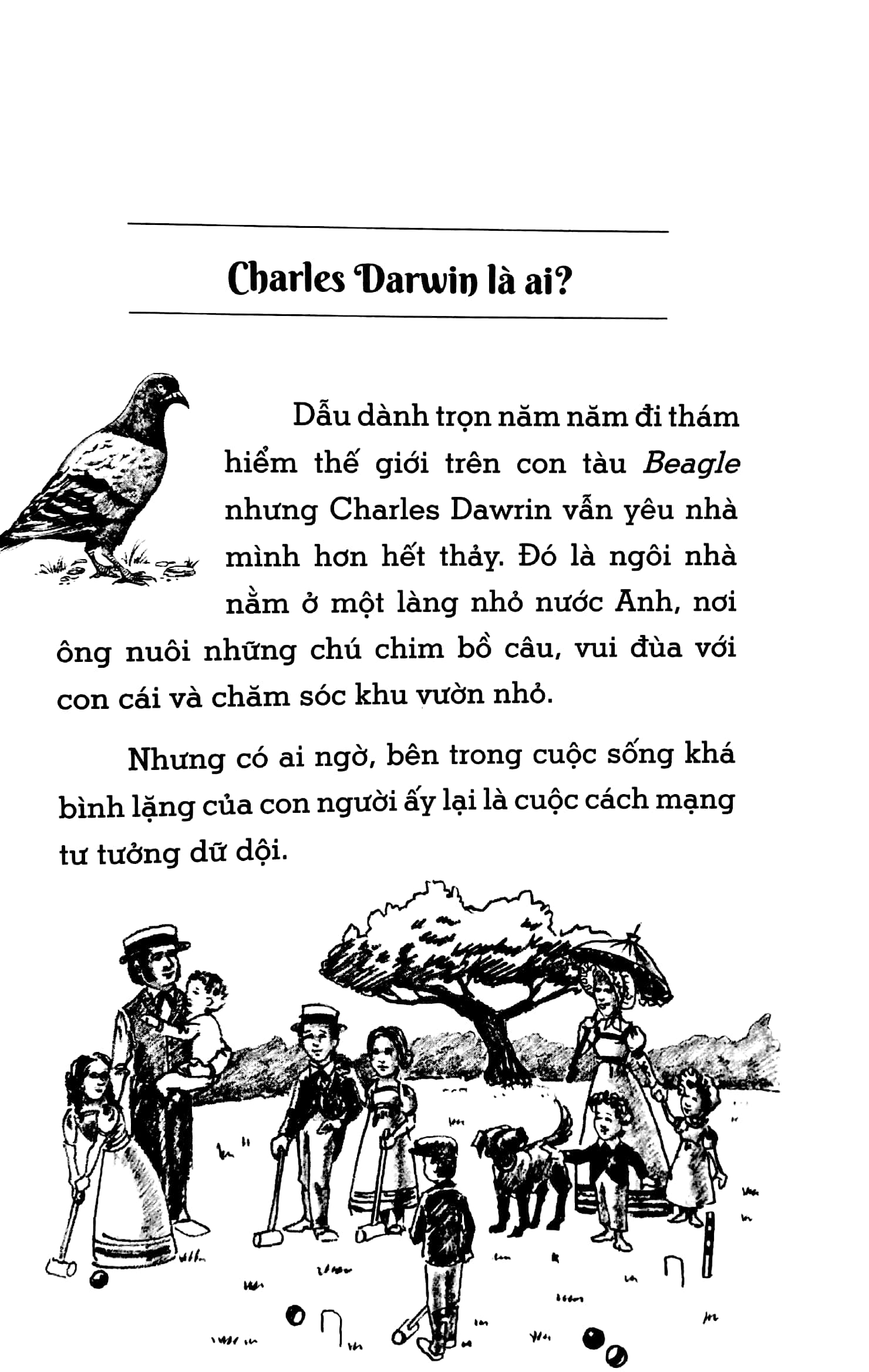 bộ sách chân dung những người thay đổi thế giới - charles darwin là ai? (tái bản 2023) - Ảnh 3