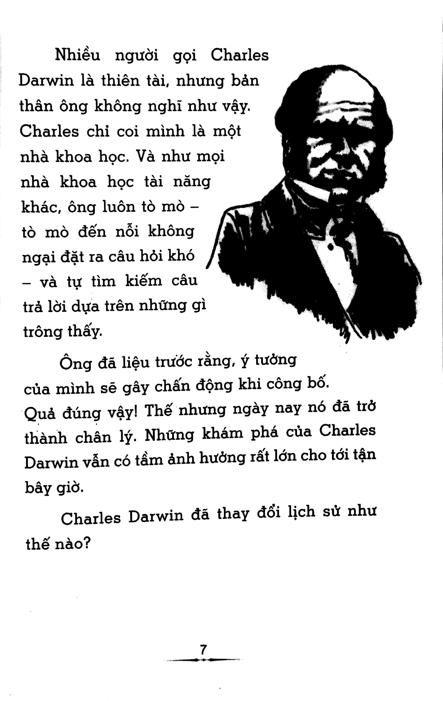 bộ sách chân dung những người thay đổi thế giới - charles darwin là ai? (tái bản 2023) - Ảnh 5