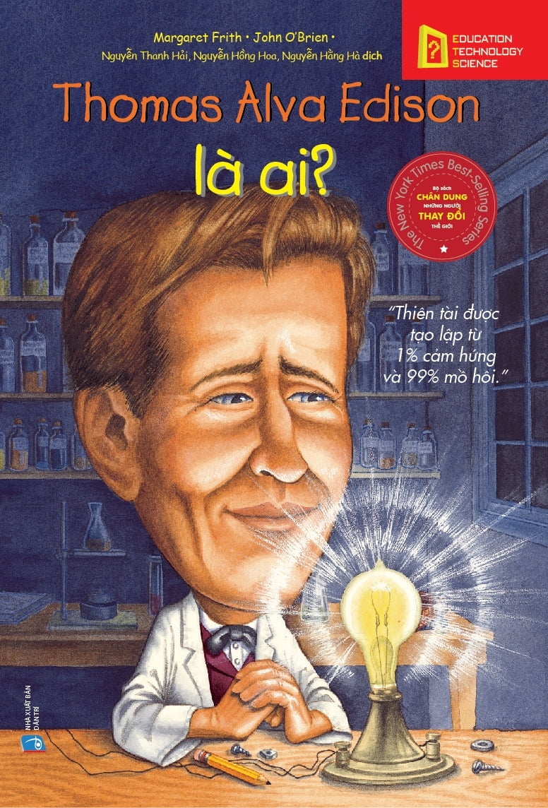 bộ sách chân dung những người thay đổi thế giới - thomas alva edison là ai? (tái bản 2023) - Ảnh 2